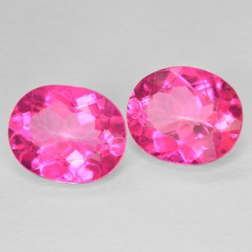 Shop natural 10.97ct 濃いマゼンタ トパーズ gems, 楕円形, from ブラジル at GemSelect. In stock, global shipping!