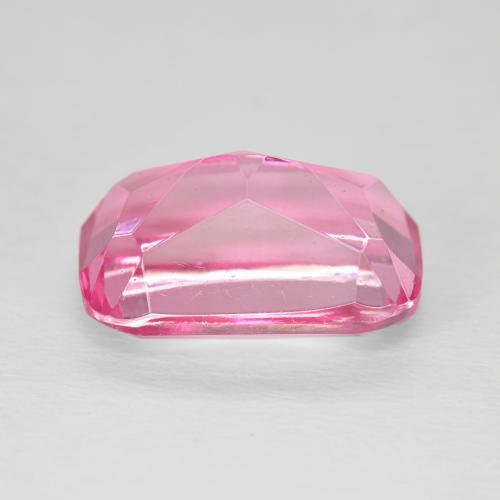 9.60カラットの天然Medium Dark-Pinkトパーズ、クッション、VVS-VS