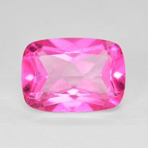 8.95ct 天然 濃いマゼンタ トパーズ, クッション, VVS-VS