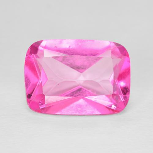 8.17ct 天然 濃いマゼンタ トパーズ, クッション, VVS-VS