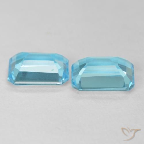 Shop natural 3.73ct スイスブルー トパーズ gems, 八角形 / エメラルドカット, from ブラジル at GemSelect. In stock, global shipping!