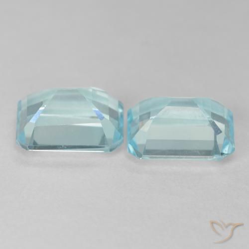 Shop natural 7.63ct ライトブルー トパーズ gems, 八角形 / エメラルドカット, from ブラジル at GemSelect. In stock, global shipping!