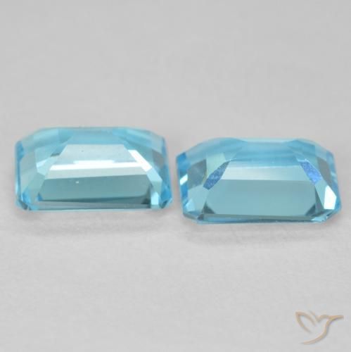 Shop natural 3.60ct ライトブルー トパーズ gems, 八角形 / エメラルドカット, from ブラジル at GemSelect. In stock, global shipping!