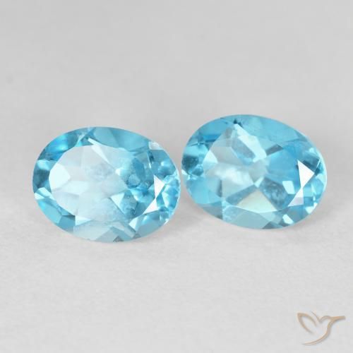 Shop natural 4.90ct スカイブルー トパーズ gems, 楕円形, from ブラジル at GemSelect. In stock, global shipping!
