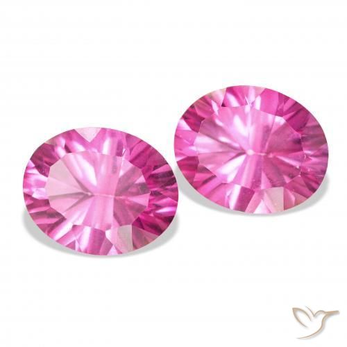 Shop natural 6.11ct ホットピンク トパーズ gems, 楕円形, from ブラジル at GemSelect. In stock, global shipping!