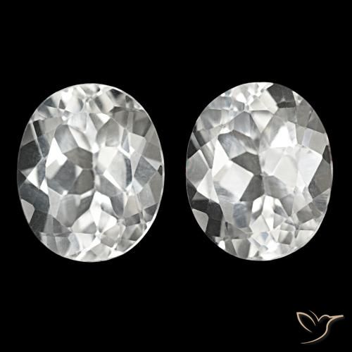 Shop natural 11.92ct ホワイト トパーズ gems, オーバルカット, from ブラジル at GemSelect. In stock, global shipping!