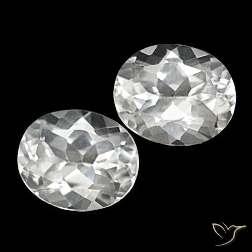 Shop natural 11.92ct ホワイト トパーズ gems, オーバルカット, from ブラジル at GemSelect. In stock, global shipping!