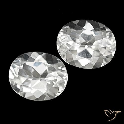 Shop natural 11.84ct ホワイト トパーズ gems, オーバルカット, from ブラジル at GemSelect. In stock, global shipping!