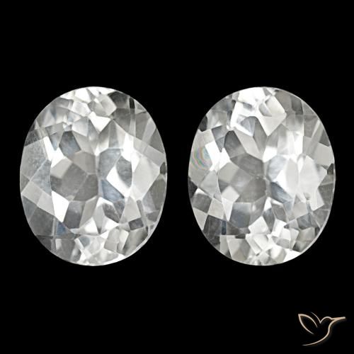 Shop natural 11.35ct ホワイト トパーズ gems, オーバルカット, from ブラジル at GemSelect. In stock, global shipping!