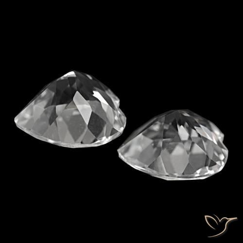 Shop natural 7.79ct クリアホワイト トパーズ gems, ハート型, from ブラジル at GemSelect. In stock, global shipping!