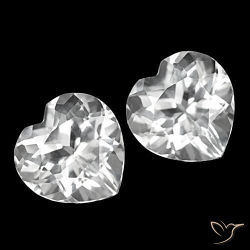 Shop natural 8.76ct ホワイト トパーズ gems, ハート型, from ブラジル at GemSelect. In stock, global shipping!