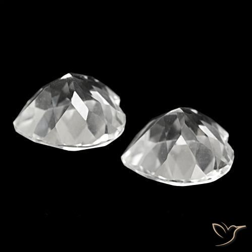 Shop natural 8.21ct ホワイト トパーズ gems, ハート型, from ブラジル at GemSelect. In stock, global shipping!