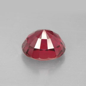 5.07カラットの天然Bronze Redトルマリン（11.2×9.5 mm・オーバルカット）