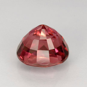 2.20カラットの天然ピンクローズトルマリン（8.1×7 mm・オーバルカット）