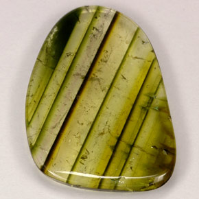 4.72カラットの天然マルチカラートルマリン（19.2×13.7 mm・透明）