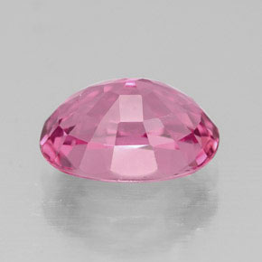 2.14カラットの天然パープルピンクトルマリン（9.4×6.7 mm・オーバルカット）