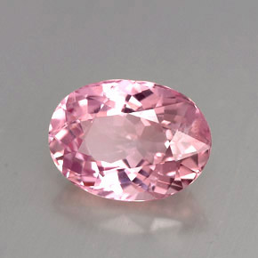 2.79カラットの天然ピンクトルマリン（10.5×7.7 mm・オーバルカット）