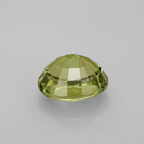 1.40カラットの天然グリーントルマリン（7.3×6.2 mm・オーバルカット）