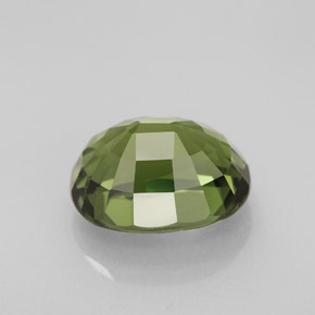 3.72カラットの天然グリーントルマリン（10.6×8.3 mm・オーバルカット）