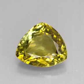 4.12カラットの天然マルチカラートルマリン（11×9.6 mm・トリリアント）