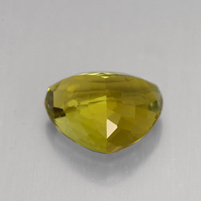 4.12カラットの天然マルチカラートルマリン（11×9.6 mm・トリリアント）