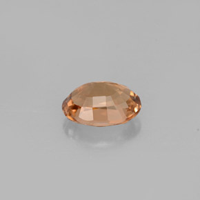 0.87カラットの天然Gold Bronzeトルマリン（7×5.1 mm・オーバルカット）