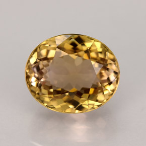 3.91カラットの天然マルチカラートルマリン（9.9×8.3 mm・オーバルカット）