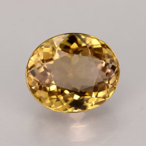 3.91カラットの天然マルチカラートルマリン（9.9×8.3 mm・オーバルカット）