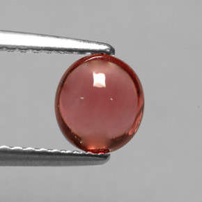 1.00カラットの天然ローズレッドトルマリン（6.6×5.9 mm・オーバルカット）