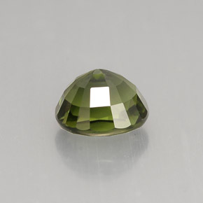 1.42カラットの天然グリーントルマリン（7.1×6.1 mm・オーバルカット）