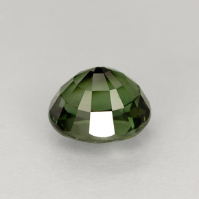 1.43カラットの天然グリーントルマリン（7.1×6.1 mm・オーバルカット）