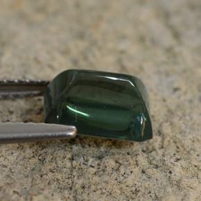 2.28カラットの天然ブルーグリーントルマリン（8.3×6.7 mm・エメラルドカット）