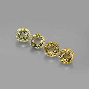 カラットの天然マルチカラートルマリン（5.11 mm・ラウンドカット）