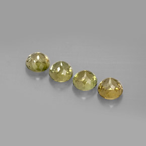 カラットの天然マルチカラートルマリン（5.11 mm・ラウンドカット）
