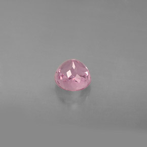 0.88カラットの天然ピンクトルマリン（5.58 mm・ラウンドカット）