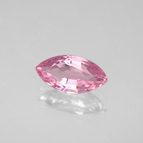 1.30カラットの天然ピンクトルマリン（10.4×5.4 mm・マーキス）