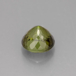 1.21カラットの天然マルチカラートルマリン（6.38 mm・ラウンドカット）