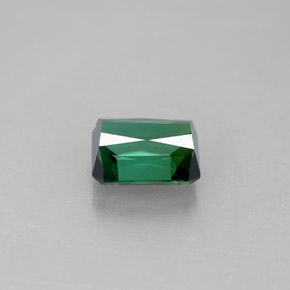 1.64カラットの天然ブルーグリーントルマリン（7.4×6 mm・エメラルドカット）