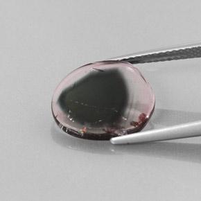 3.22カラットの天然バイカラートルマリン（13×10.8 mm・ファンシーシェイプ）