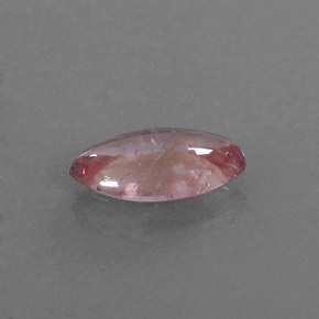 1.21カラットの天然ピンクローズトルマリン（10.3×4.8 mm・透明）