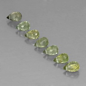 自然派の商品を探す 2.89ct Pale Lime Green  トルマリン 宝石, ブリオレット, モザンビーグ からGemSelectで. 在庫あり、世界各国へ発送!