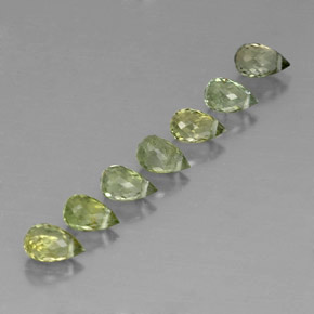 自然派の商品を探す 2.89ct Pale Lime Green  トルマリン 宝石, ブリオレット, モザンビーグ からGemSelectで. 在庫あり、世界各国へ発送!