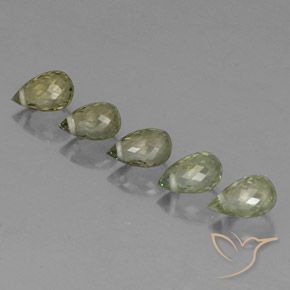 Shop natural 2.18ct 薄いフォレストグリーン トルマリン gems, ブリオレット, from モザンビーグ at GemSelect. In stock, global shipping!