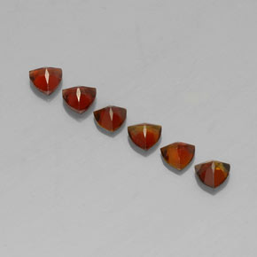 1.48カラットの天然マルチカラートルマリン（4.1×4 mm・トリリアント）