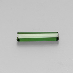 1.16カラットの天然アーシーグリーントルマリン（12.7×3.6 mm・エメラルドカット）
