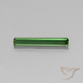 1.34ct 天然 グリーン トルマリン, エメラルドカット, VS