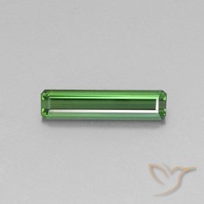 1.96ct 天然 ミディアムグリーン トルマリン, エメラルドカット, VVS-VS