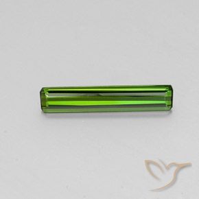 1.49ct 天然 グリーン トルマリン, エメラルドカット, VS