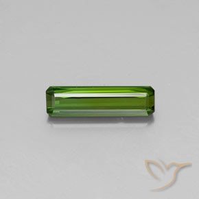 1.93ct 天然 ミディアムグリーン トルマリン, エメラルドカット, VVS-VS