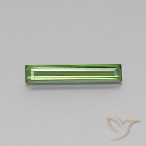 1.72ct 天然 グリーン トルマリン, エメラルドカット, VVS